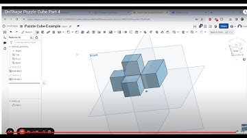 OnShape Puzzle Cube: Part 4