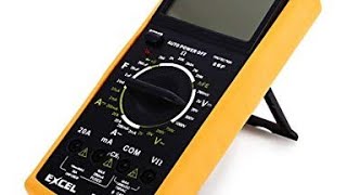 EXCEL DT9205A CHEAPO Multimeter Review & Teardown!