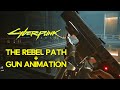 Cyberpunk 2077 - Johnny Silverhand theme + reload animation (the rebel path)