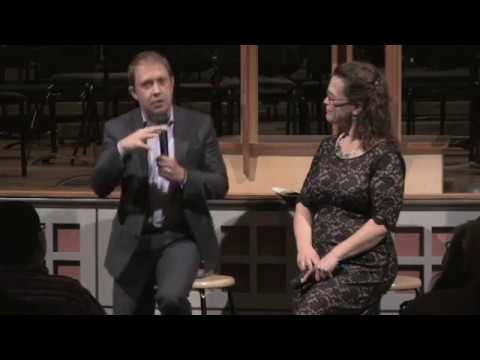 Ludovic Morlot and Christa Wessel in an Oregon Symphony Orchestra Concert Conversation