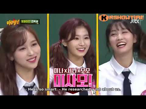 Knowing Brothers  Ep 152  - Min Kyung Hoon know japanese member of TWICE