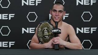 Artur Minev Nef 52 Post Fight