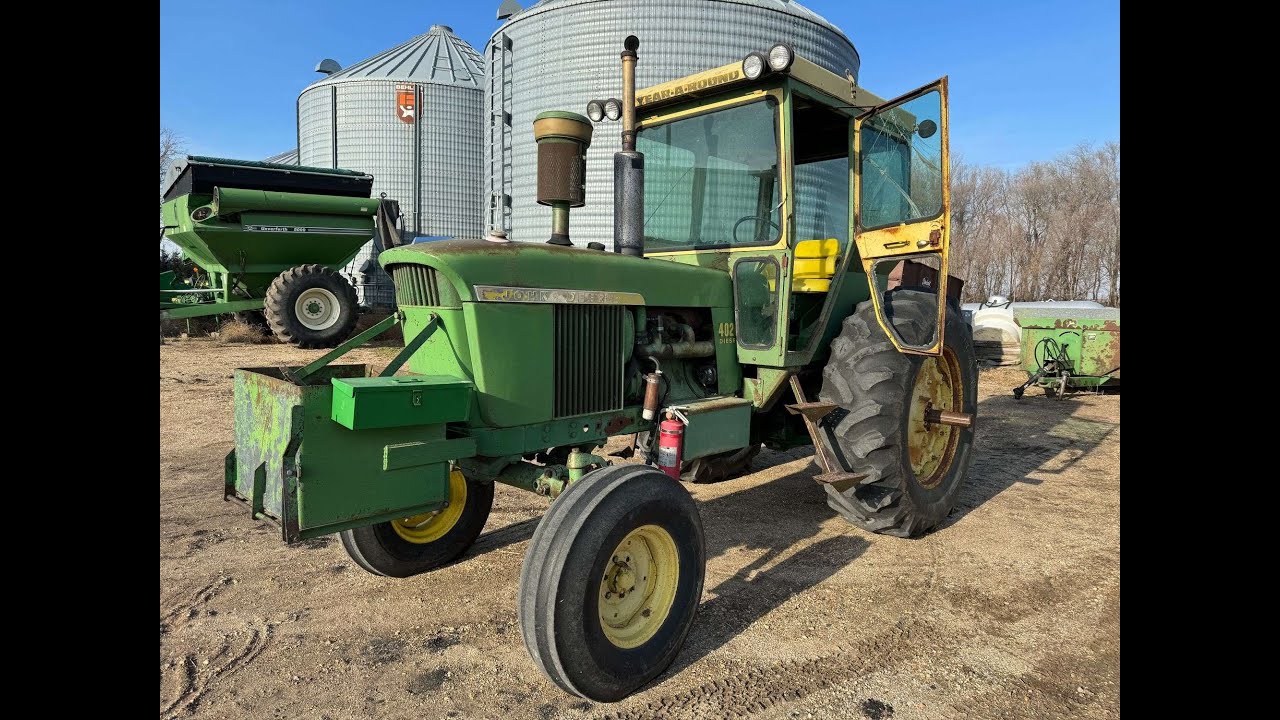 1967 John Deere 4020 Diesel, Syncro Shift, 3pt, 2 Remotes, 18.4-34 ...