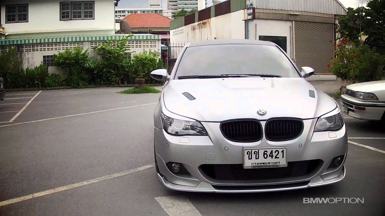 EXTENSION ΜΑΡΣΠΙΕ SET ΠΛΑΪΝΑ SPOILER BMW E60 (M-TECH) - STREET