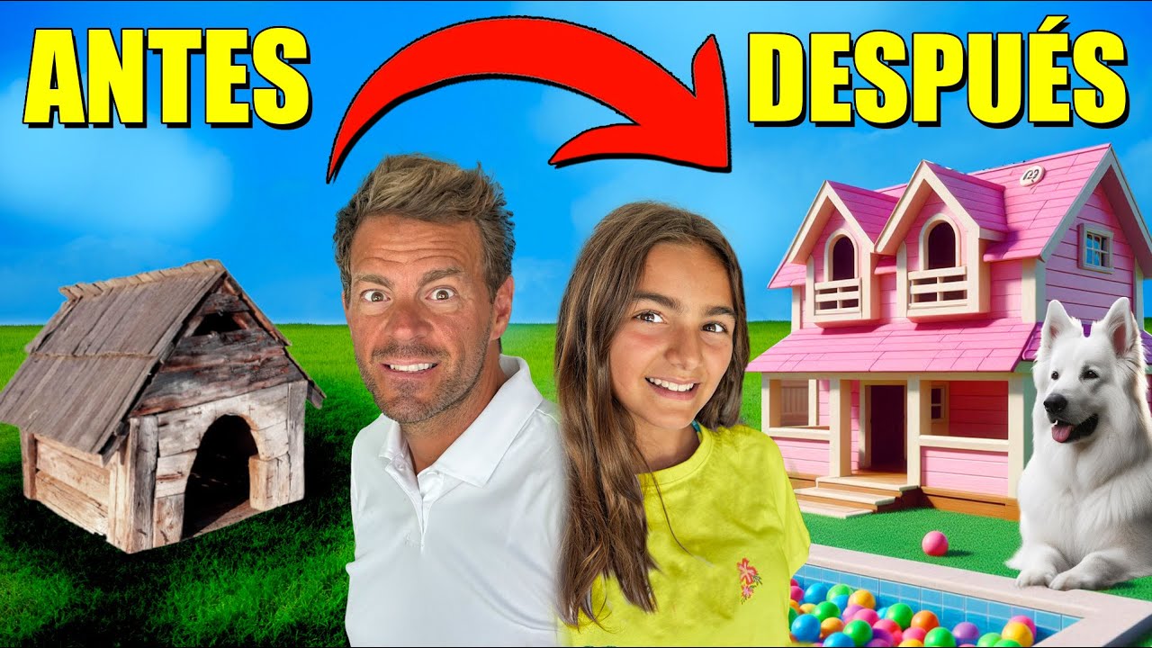 CONSTRUÍ UNA CASA DE ENSUEÑO PARA MI PERRO Itarte Vlogs
