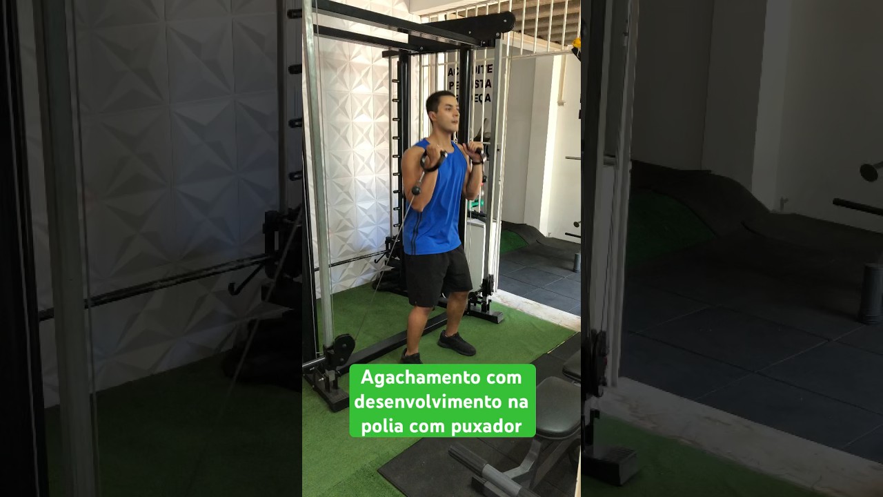 Agachamento cavalinho - Prof. Matheus Gomes #shorts 