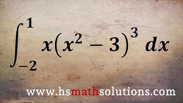 Definite Integral with Change of Variables, U-Substitution (Example)