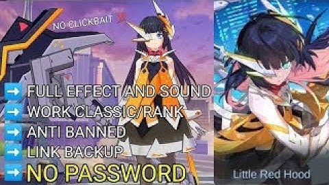 RUBY ASPIRANT SKIN SCRIPT | NO LAG | NO BANNED | FULL EFFECT | NEW PATCH