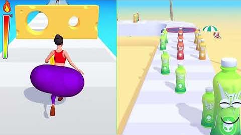 TWERK RACE 3D Juice Run 🧃🥤 Walkthrough All New New Max Update Gameplay Tiktok Hard level up GH2093