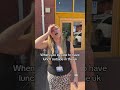 WHEN YOU DECIDE TO HAVE LUNCH OUTSIDE IN THE UK🤣