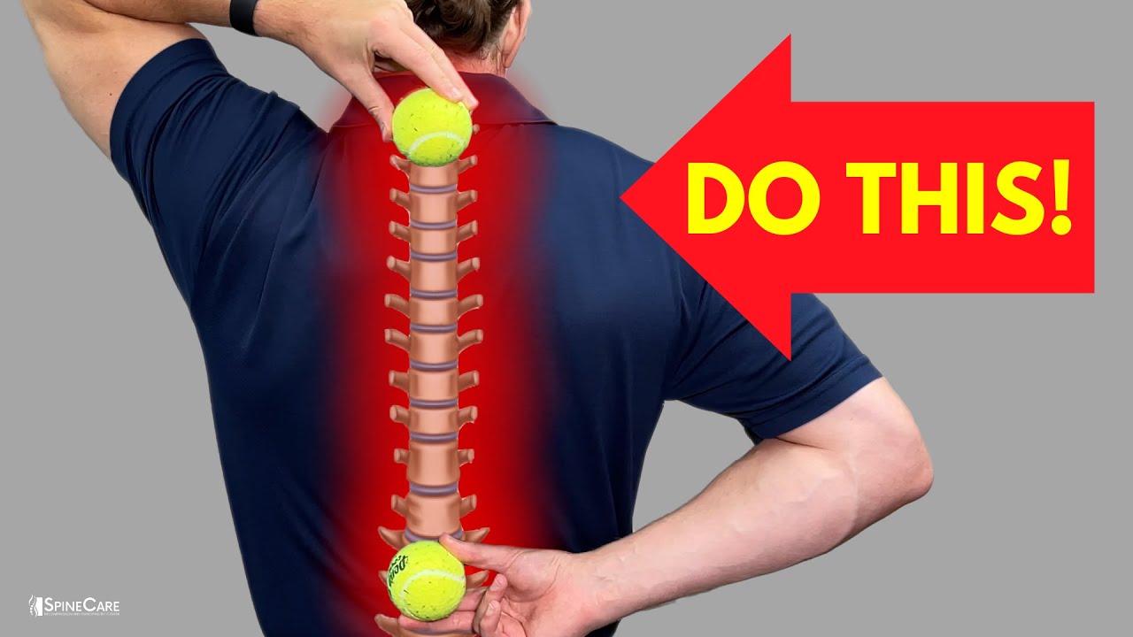 Tennis Ball Massage for Muscle Knots