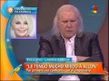 Carmen Barbieri y Johnny Allon se enfrentan en vivo en Intrusos