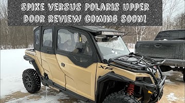 Polaris General XP4 upper door install! Polaris brand doors.