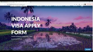 HOW TO get a Bali Visa for 60 Days online ??