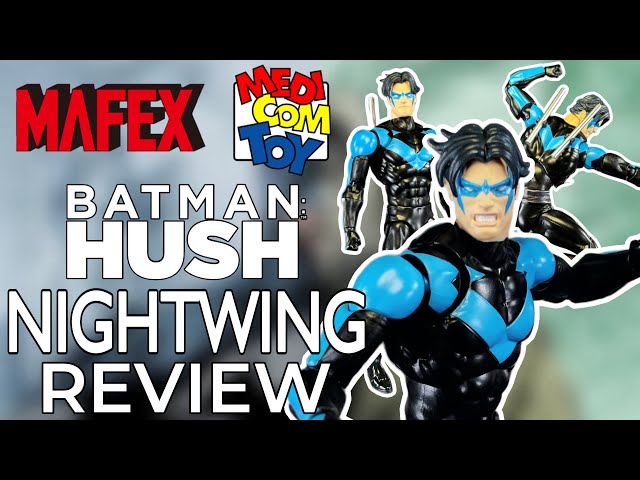 Medicom Mafex NIGHTWING Action Figure Review - Batman: Hush