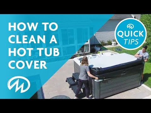 How to Clean Your Hot Tub Cover