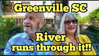 Reedy Falls Park downtown Greenville, SC