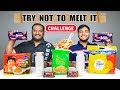 TRY NOT TO MELT IT CHALLENGE | Food Eating Challenge | Food Eating Competition | Food Challenge