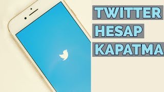 Twitter hesabı nasıl kapatılır?