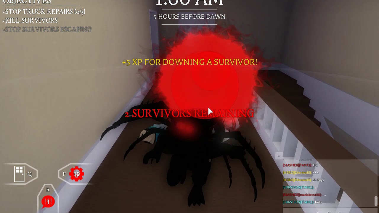 Before The Dawn Redux Project 0011 Nightfall Gameplay Roblox By Mariobros188 - slasher oc for before the dawn redux on roblox nightmare