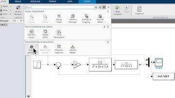 Smoothness adjustment on Matlab Simulink 2019