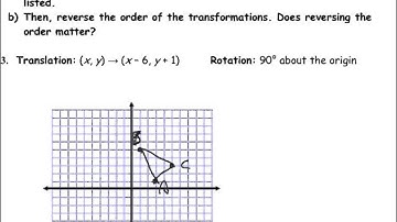 GeoTrig composition of transformations