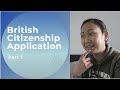 British Citizenship Application - 2021 - Part 1