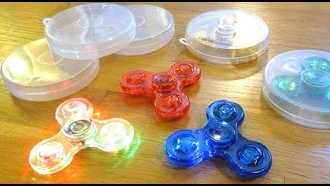 LED Lighted Fidget Spinners