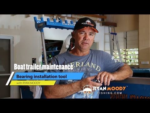 Boat trailer maintenance