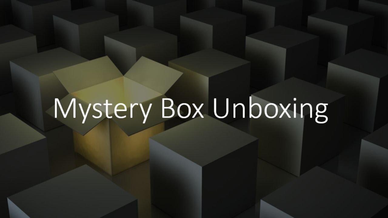 Mystery Box unboxing YouTube