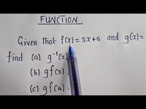 Functions exam questions...paper 1