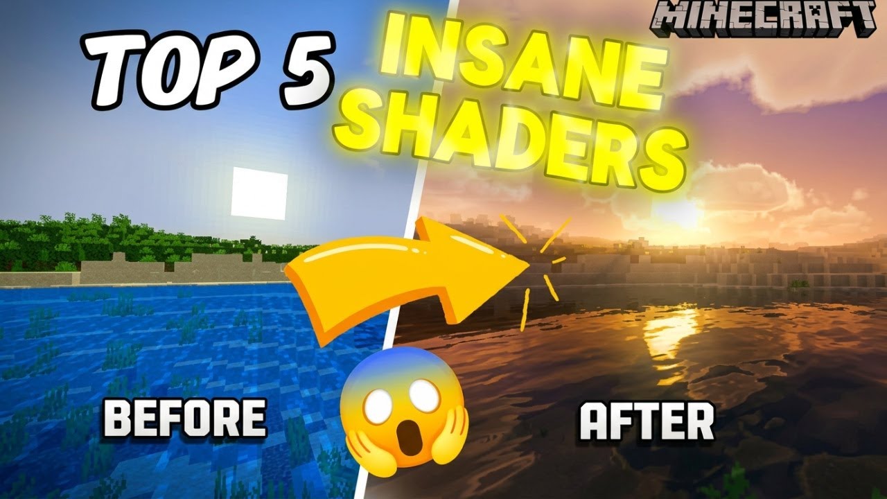5 Shaders That Make Minecraft Look INSANE - YouTube