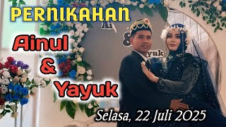 Full VIDEO The wedding of AINUL & YAYUK kmp candi sepulu