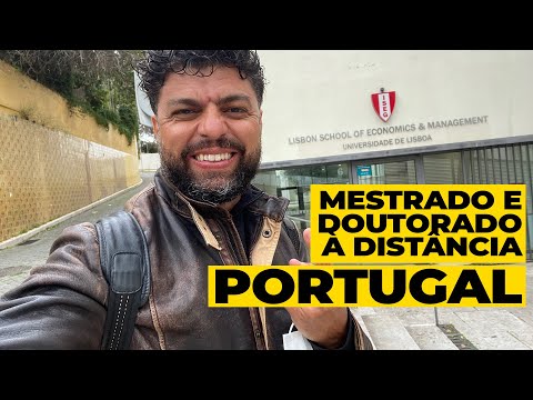 Mestrado e doutorado à distância em Portugal 2020/2021