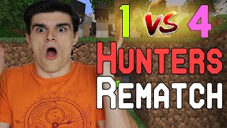 Reaction to Dream vs 4 Hunters REMATCH (Dream Minecraft Manhunt)