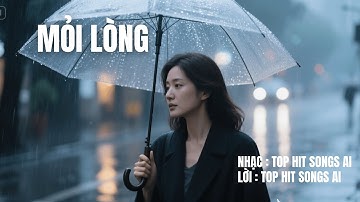 MỎI LÒNG – Ca khúc khiến triệu người rơi nước mắt | Bài hát cảm xúc nhất | TOP HIT SONGS AI
