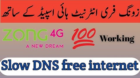 How to zong //free internet proof //fast Speed 100%wotking_in by apna channel _ali bhai