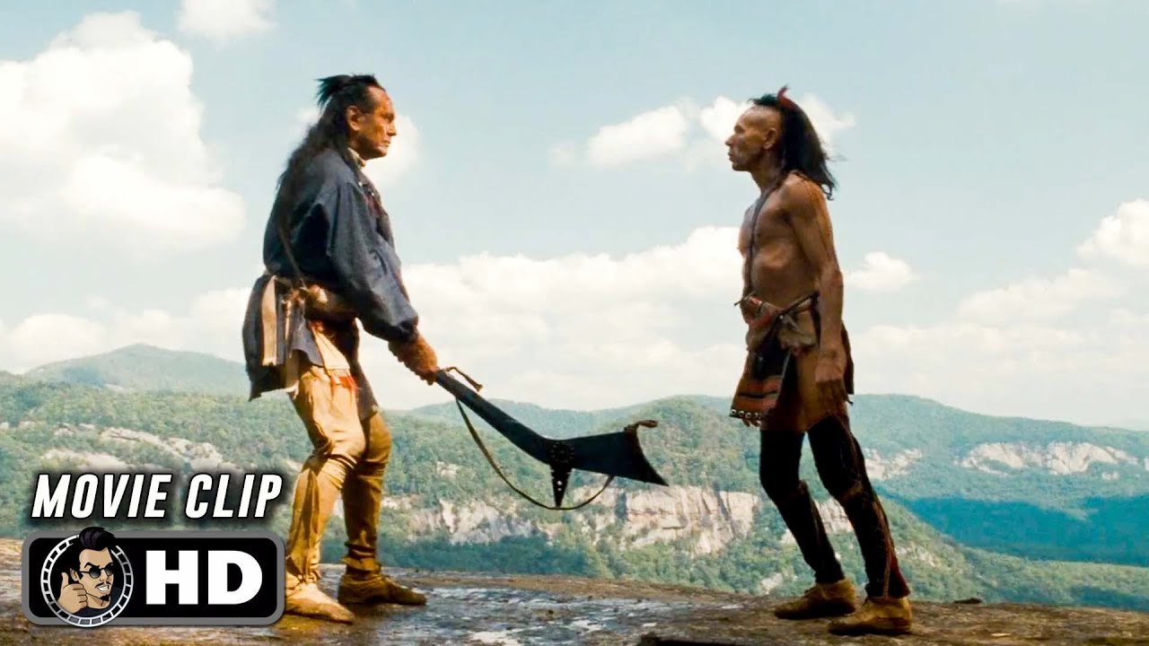 THE LAST OF THE MOHICANS Final Scene 1992 Daniel Day Lewis