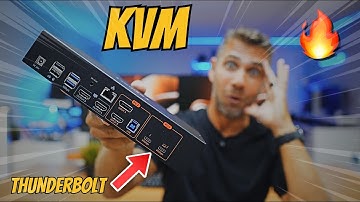 KVM for macOS, Windows, and Linux 🤯🚀 The FIRST with Thunderbolt 4 🔥 TESmart Dual 4K