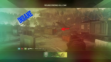 INSANE 10-0 CROSSMAP TRICKSHOT ON A GUY WITH JUG! (MWR) (BEST SHOT) (NOWAY)