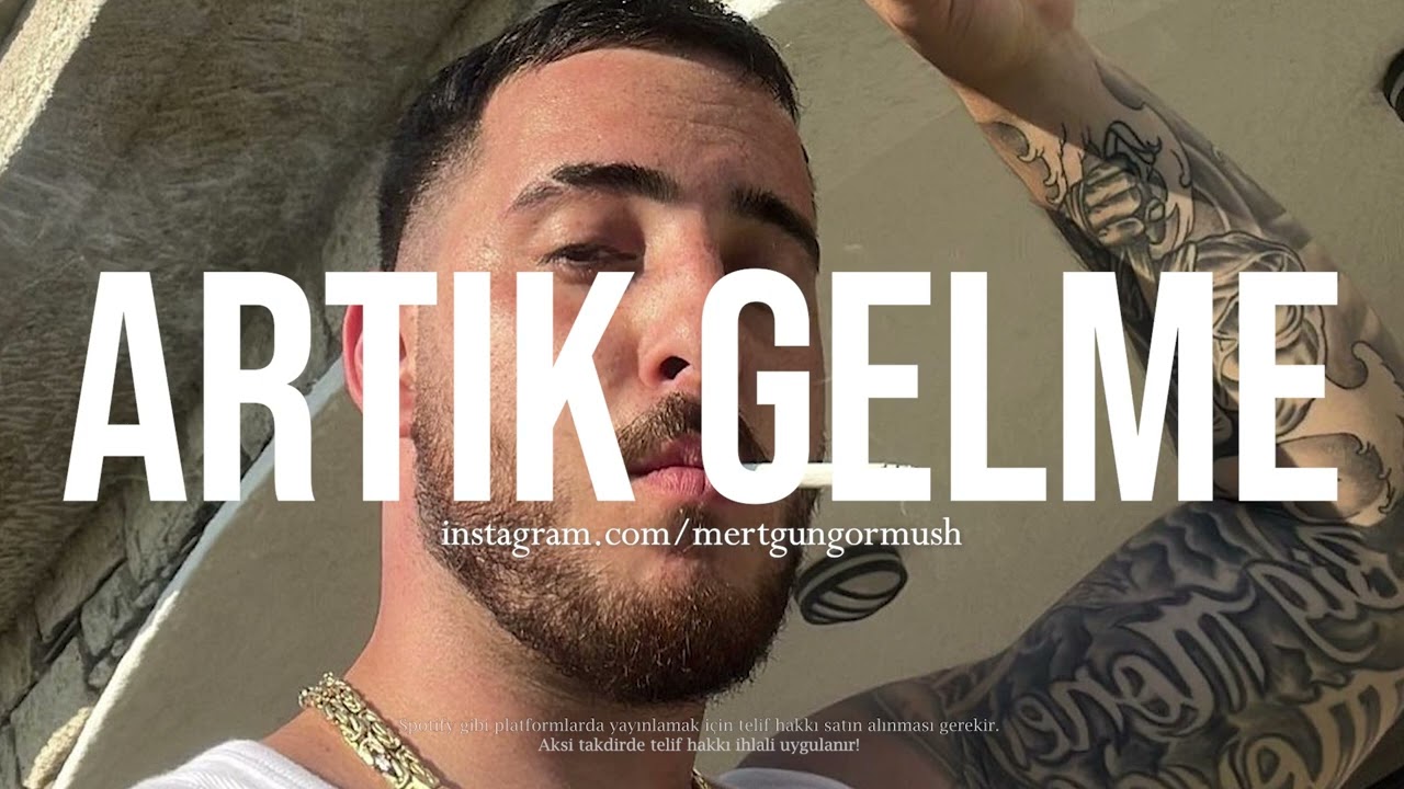 (SOLD/SATILDI) ATİ242 X ORGANİZE TYPE DUYGUSAL BEAT - 'ARTIK GELME' - 2024 (Prod. by Gungormush)