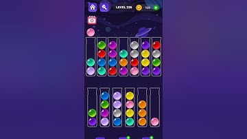 Ball Sort Master Game Level - 236 Without Boosters | Puzzle Game | #entertainment #puzzle #games