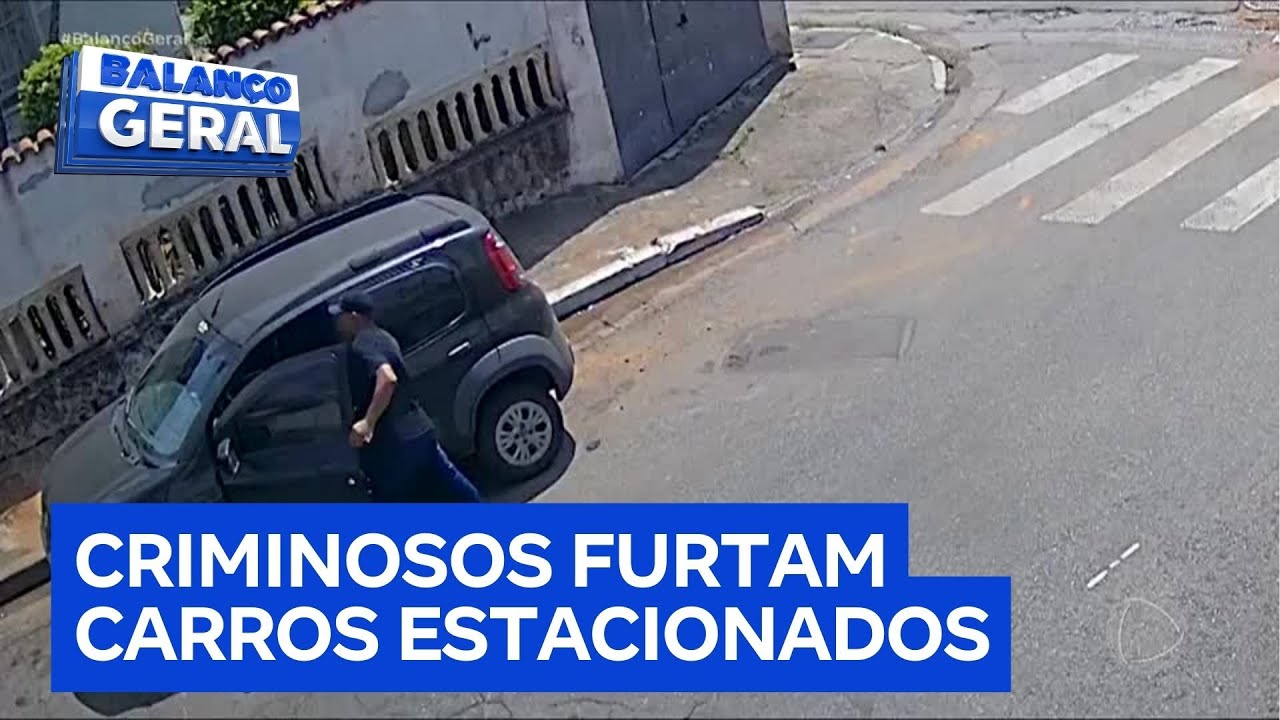 Balança Povão: Criminosos furtam carros próximos a estações de metrô em São Paulo