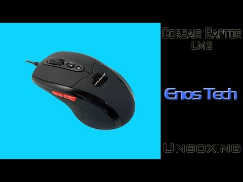 Corsair Raptor LM2 Gaming mouse unboxing