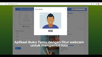 GRATIS! Aplikasi Buku Tamu Php, MySQL, Capture Webcam dan Ajax