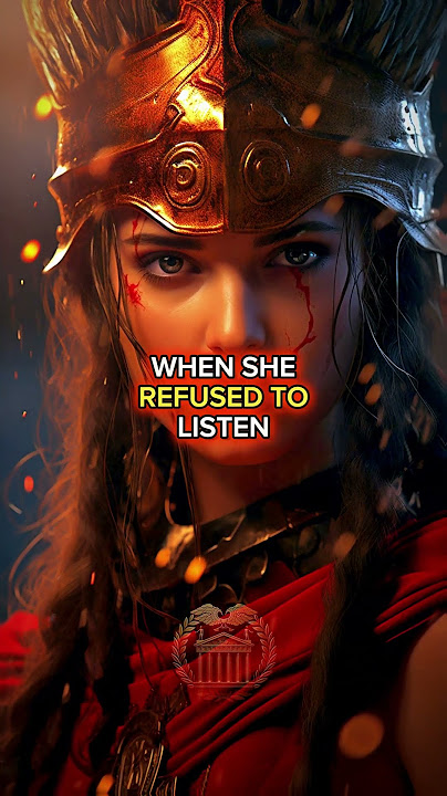 If you think the goddess Athena, was all-loving and kind. This story is for you.   #greekmythology