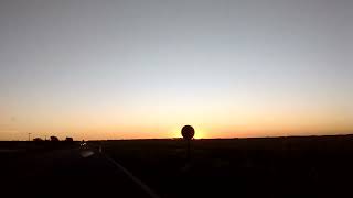 la ruta 3 anoche cuando se acerca a micaela cascallares #route #ruta #ruta3 #atardecer #sundown #sun