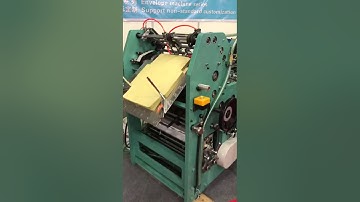 Automatic paper pocket/envelope making machine