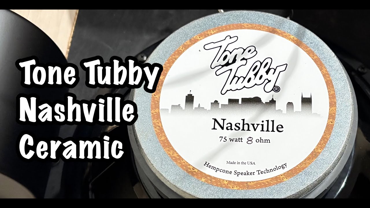 Tone Tubby - Nashville Ceramic 12" Guitar Speaker