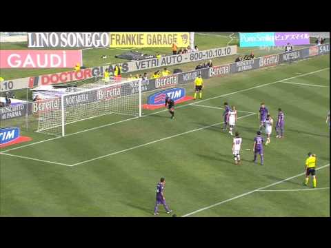 FIORENTINA - BOLOGNA 1-0  SINTESI      07/10/12